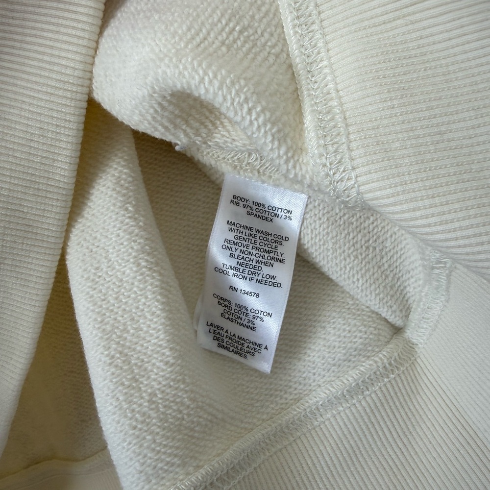 Vineyard Vines Cream Crewneck Sweatshirt - Picture 2 of 4